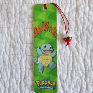 Pokémon Squirtle Bookmark - Vintage